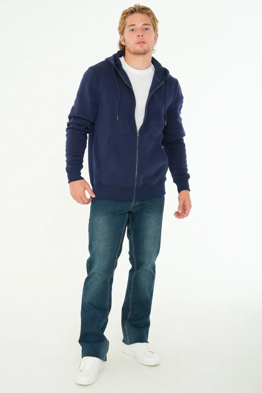 Zip Fleece Hoody